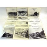 [TRANSPORT]. RAILWAY Twenty-one illustrated booklets of Canadian Pacific, Canadian National and