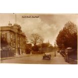 POSTCARDS - ASSORTED Approximately forty-five cards, comprising real photographic views of South