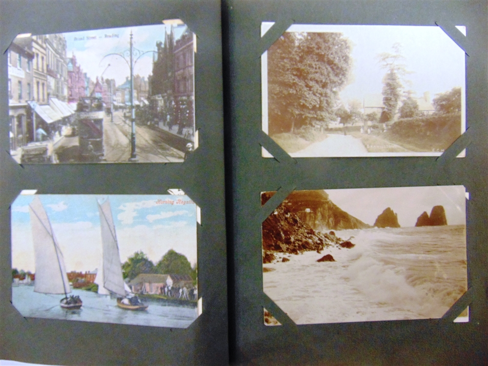 POSTCARDS - ASSORTED Approximately 196 cards, comprising real photographic views of Braunstone; Town - Image 4 of 5