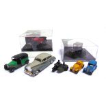 FIVE DINKY DIECAST MODEL VEHICLES circa late 1940s-early 1960s, variable condition, generally good