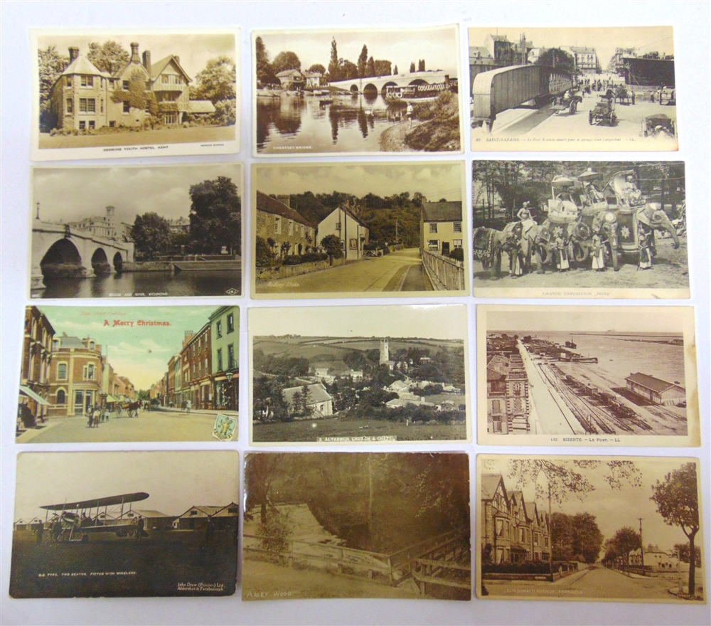 POSTCARDS - ASSORTED Approximately 165 cards, British and overseas, comprising real photographic - Image 2 of 2