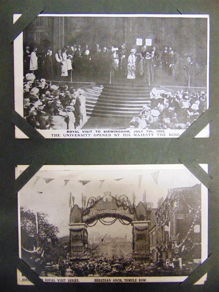 POSTCARDS - ASSORTED Approximately 196 cards, comprising real photographic views of Braunstone; Town - Image 2 of 5