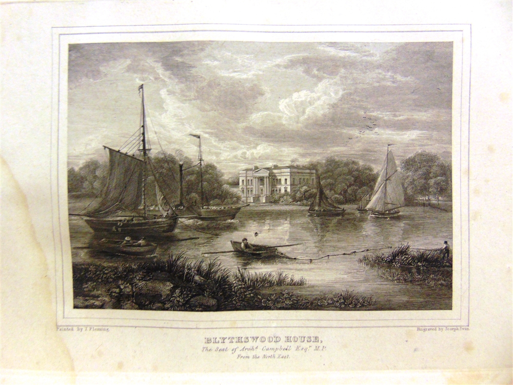 [TOPOGRAPHY]. SCOTLAND Leighton, John. Select Views on the River Clyde, engraved by Joseph Swan from - Image 5 of 6