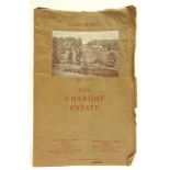 [TOPOGRAPHY]. THE CHARGOT ESTATE, SOMERSET An auction catalogue, stiff paper covers, four plate