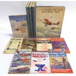 ASSORTED COLLECTABLES comprising aviation books, including Aircraft of the Fighting Powers, Vols IV,