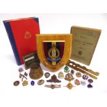 MILITARIA - ASSORTED comprising a Manual of Field Works (All Arms), 1921; Royal Army Medical Corps