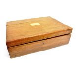 CANTEEN OF EPNS CUTLERY IN OAK BOX Stamped 'EPNS A1 SHEFFIELD ENGLAND' Box does not match cutlery