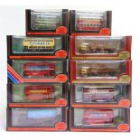 TEN 1/76 SCALE EXCLUSIVE FIRST EDITIONS DIECAST MODEL BUSES & COMMERCIAL VEHICLES each mint or