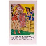 POSTCARDS - COMIC / SEASIDE HUMOUR Approximately 144 cards, circa 1950s and later, (loose).