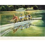 AFTER TIMOTHY EASTON World Champions, Steven Redgrave, Mathew Pinsent MBE, James Cracknell, Tim