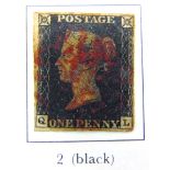 STAMPS - A GREAT BRITAIN COLLECTION 19th century and later, including a QV 1d. black (QL), with