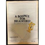 DAVID HOCKNEY (B 1937) 'A Bounce For Bradford' Lithograph, published by the Telegraph & Argus
