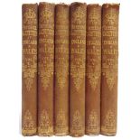 [TOPOGRAPHY] Wilson, John Marius. The Imperial Gazeteer of England and Wales, six volumes,