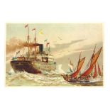 POSTCARDS - ASSORTED Approximately 540 cards, comprising real photographic views of Birnbeck Pier,