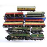 [OO GAUGE]. A HORNBY DUBLO COLLECTION comprising a No.EDL11, B.R. Class A4 4-6-2 tender