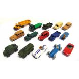 ASSORTED DINKY DIECAST MODEL VEHICLES circa 1950s-60s, variable condition, generally playworn, all