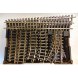 [G SCALE]. ASSORTED L.G.B. TRACK comprising seven left-hand points; four right-hand points; twenty-