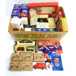 ASSORTED DIECAST MODEL VEHICLES by Lledo, Maisto, Corgi, and others, each mint or near mint and in