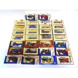 THIRTY LLEDO DIECAST MODEL VEHICLES comprising showman's traction engines, road rollers, steam