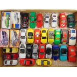 THIRTY-TWO PORSCHE DIECAST MODEL CARS by Tomica (7), Matchbox (11), Siku (4), and others, each