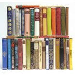 [MISCELLANEOUS]. FOLIO SOCIETY Thirty-nine assorted titles, all but one with slip-cases, (box).