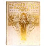 [CLASSIC LITERATURE]. ILLUSTRATED Rossetti, Christina, & Harrison, Florence, illustrator. Poems,