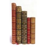 [CLASSIC LITERATURE]. LEATHER BINDINGS Goldsmith, Oliver. Poems, new edition, Routledge, Warne &