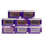 [OO GAUGE]. EIGHT DAVID DACEY SOUTH WALES COALFIELDS SERIES LIMITED EDITION WAGONS BY DAPOL