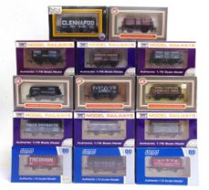 [OO GAUGE]. FOURTEEN ASSORTED DAPOL WAGONS each boxed.