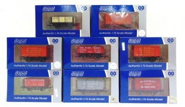 [OO GAUGE]. EIGHT BURNHAM & DISTRICT MODEL RAILWAY CLUB LIMITED EDITION WAGONS BY DAPOL comprising a