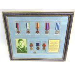 A SECOND WORLD WAR GROUP OF FOUR MEDALS ATTRIBUTED TO ABLE SEAMAN J.J. MCHUGH, ROYAL NAVY comprising
