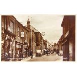 POSTCARDS - MAINLY TOPOGRAPHICAL Thirty cards, comprising real photographic views of Cheapside,