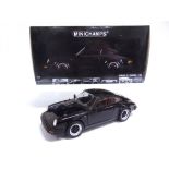 A 1/18 SCALE MINICHAMPS NO.100 063020, 1983 PORSCHE 911 CARRERA COUPE black, mint or near mint (