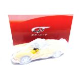 A 1/18 SCALE GT SPIRIT NO.GT008CS, 1990 PORSCHE 911 (964) SPEEDSTER yellow, mint (model in factory-