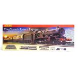 [OO GAUGE]. A HORNBY NO.R1102, THE CORNISH RIVIERA EXPRESS TRAIN SET comprising a G.W.R. Castle