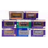 [OO GAUGE]. EIGHT WEST WALES WAGON WORKS LIMITED EDITION WAGONS BY DAPOL comprising a lime wagon '