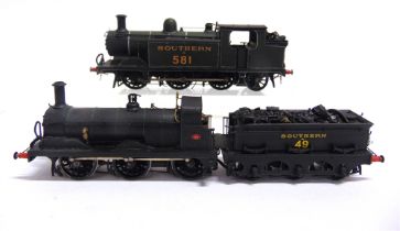 [OO GAUGE]. A S.R. KIT-BUILT COLLECTION comprising a S.R. Class 01 0-6-0 tender locomotive, 49,