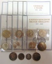 VARIOUS - A 'LAST CIRCULATING SILVER COINS OF EUROPE' COLLECTION comprising a Norway, 10 kroner,