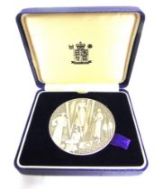 A CENTENARY (1897-1997) OF THE WOMEN'S INSTITUTE SILVER MEDAL, 1997 with a toned finish, 63mm