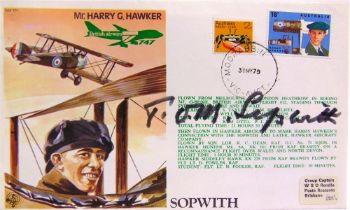 STAMPS - AN R.A.F. TEST PILOT SIGNED FLOWN COVER COLLECTION (45, album).