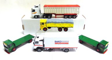 FIVE 1/50 SCALE CODE 3 GRANDAD'S WORKSHOP DIECAST MODEL COMMERCIAL VEHICLES comprising those of