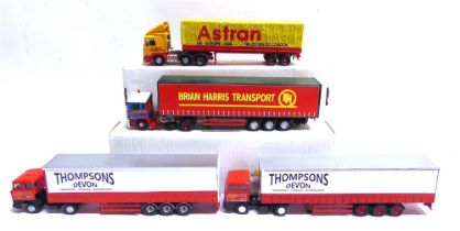 FOUR 1/50 SCALE CODE 3 GRANDAD'S WORKSHOP DIECAST MODEL COMMERCIAL VEHICLES comprising those of