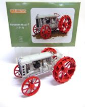 A 1/16 SCALE UNIVERSAL HOBBIES MASSEY FORDSON MODEL F (1917) pale grey and red, mint or near mint,