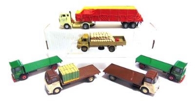 SIX 1/50 SCALE CODE 3 GRANDAD'S WORKSHOP DIECAST MODEL COMMERCIAL VEHICLES comprising those of