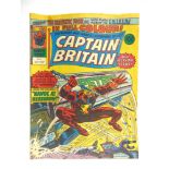COMICS - MARVEL UK, ASSORTED comprising Captain Britain, 1976, nos. 6, 7, 8, and 9; The Superheroes,