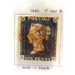 STAMPS - AN ALL-WORLD COLLECTION mid to late 19th century, including a Great Britain 1d. black (SF),