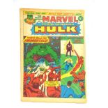 COMICS - MARVEL UK, THE MIGHTY WORLD OF MARVEL STARRING THE INCREDIBLE HULK, 1973-77 nos. 43, 45, 47