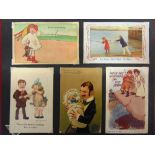 POSTCARDS - ASSORTED Approximately 520 cards, comprising topographical; greetings (approx. 275);