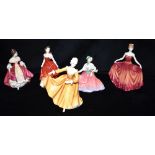 FIVE ROYAL DOULTON FIGURES: HN2030 'Memories', HN4100 'Special Occasion', HN2381 'Kirsty', HN4915 '