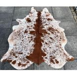 A LONGHORN COW HIDE approximately 160cm x 192cm